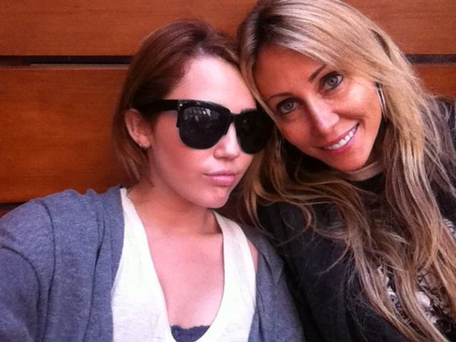 Miley y su mamá en Buenos Aires
