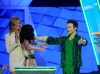 Heidi Klum y Chris Colfer con Selena Gomez