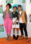 Jada Pinkett, Willow y Jaden Smith