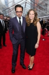 Robert Downey Jr. (Iron Man) y su esposa Susan